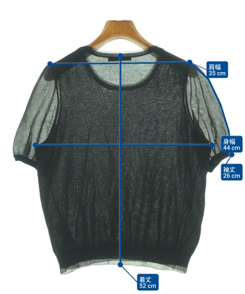 ANAYI（アナイ）ニット・セーター 黒 サイズ:38(M位) レディース/2200636134676