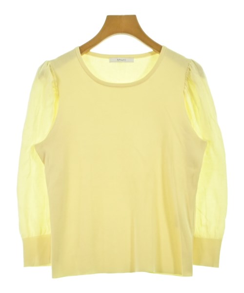 ANAYI(アナイ)ニット・セーター 黄 サイズ:38(M位)/2200641262197