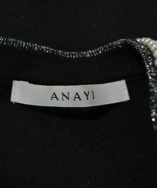 ANAYI（アナイ）カーディガン 黒 サイズ:38(M位) レディース/2200642419019