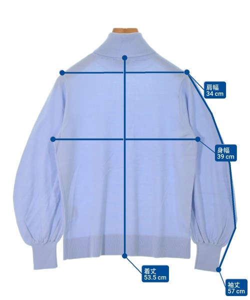 ANAYI（アナイ）ニット・セーター 青 サイズ:38(M位) レディース/2200643406094