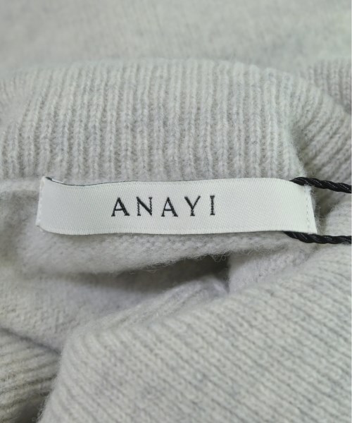 ANAYI（アナイ）ニット・セーター グレー サイズ:38(M位) レディース/2200643406155