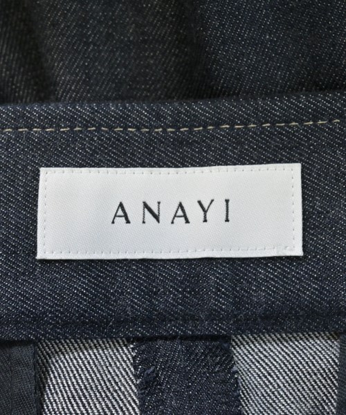 ANAYI（アナイ）デニムパンツ 紺 サイズ:38(M位) レディース/2200652665031