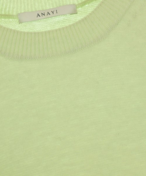 ANAYI（アナイ）ニット・セーター 緑 サイズ:38(M位) レディース/2200654415023
