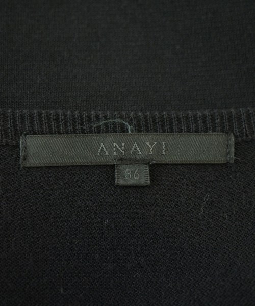 ANAYI（アナイ）カーディガン 黒 サイズ:36(S位) レディース/2200703586025