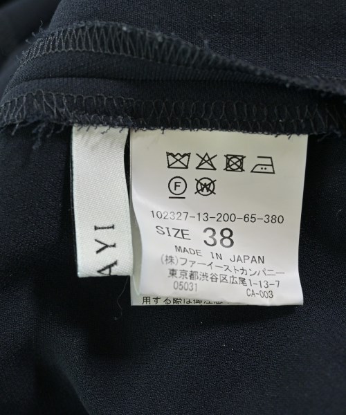 ANAYI（アナイ）ブラウス 紺 サイズ:38(M位) レディース/2200661152010