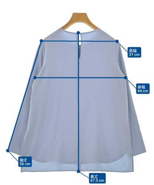 ANAYI（アナイ）ブラウス 青 サイズ:38(M位) レディース/2200661152027