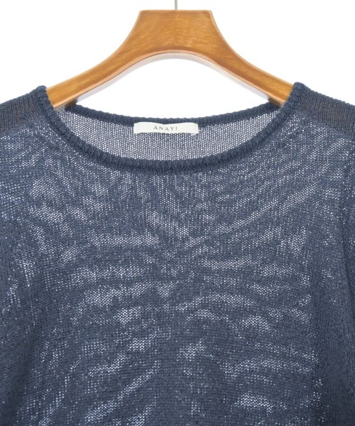 ANAYI（アナイ）ニット・セーター 紺 サイズ:38(M位) レディース/2200658711060