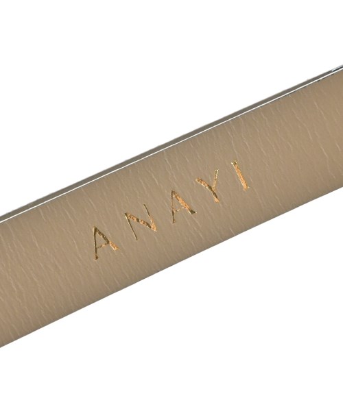 ANAYI（アナイ）ベルト 紺 サイズ:- レディース/2200663120062