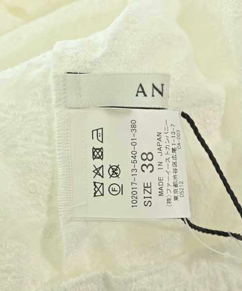 ANAYI（アナイ）ブラウス 白 サイズ:38(M位) レディース/2200663867073