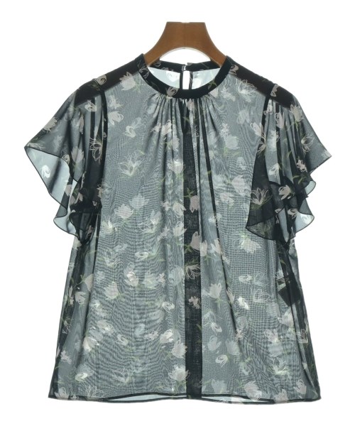 ANAYI(アナイ)ブラウス 紺 サイズ:38(M位)/2200662940173