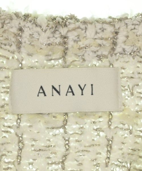 ANAYI（アナイ）カーディガン 白 サイズ:38(M位) レディース/2200662940210