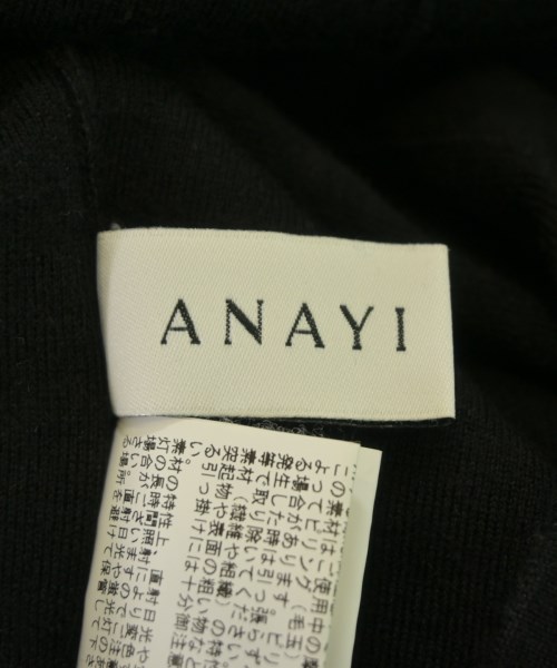 ANAYI（アナイ）カーディガン 黒 サイズ:38(M位) レディース/2200662940234