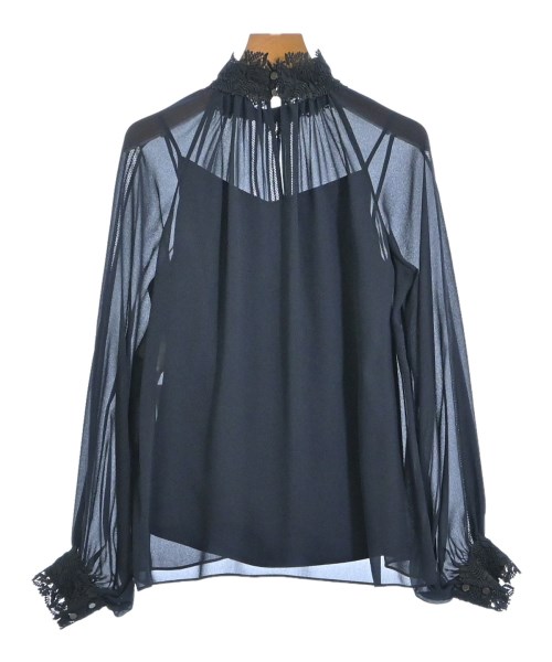 ANAYI(アナイ)ブラウス 紺 サイズ:36(S位)/2200667669512