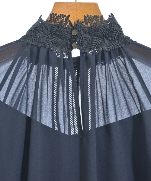 ANAYI（アナイ）ブラウス 紺 サイズ:36(S位) レディース/2200667669512