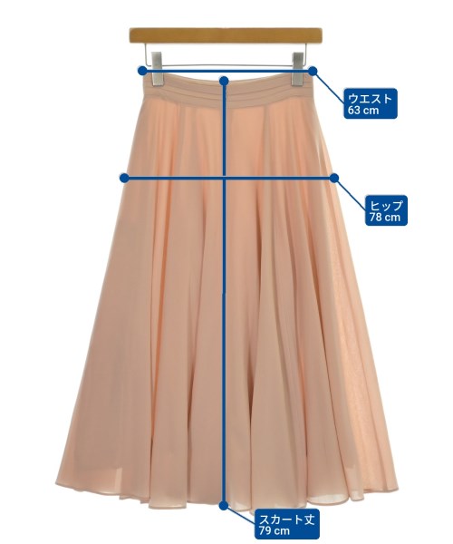 ANAYI（アナイ）ロング・マキシ丈スカート ピンク サイズ:36(S位) レディース/2200667901162