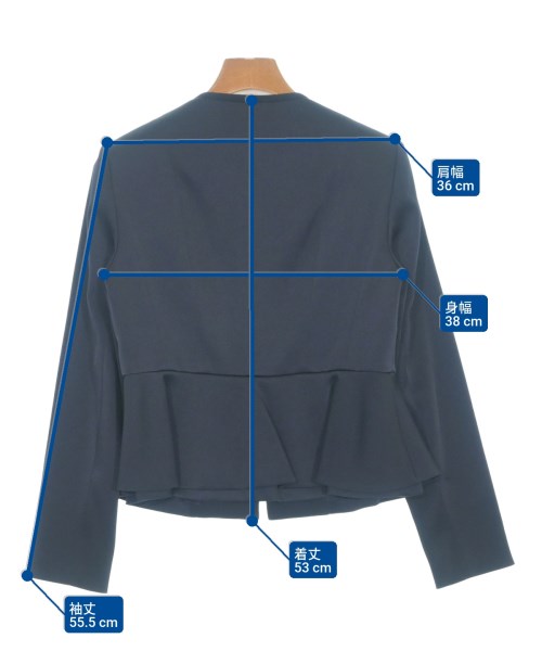 ANAYI（アナイ）ジャケット 黒 サイズ:34(XS位) レディース/2200667982024