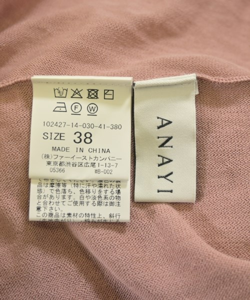 ANAYI（アナイ）ワンピース ピンク サイズ:38(M位) レディース/2200671243036