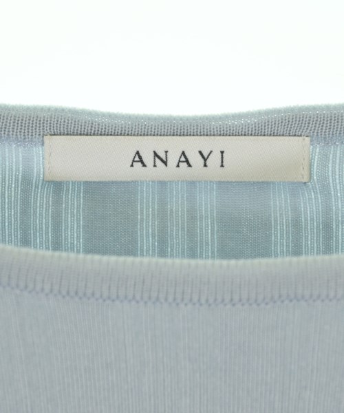 ANAYI（アナイ）ニット・セーター 青 サイズ:38(M位) レディース/2200723093053
