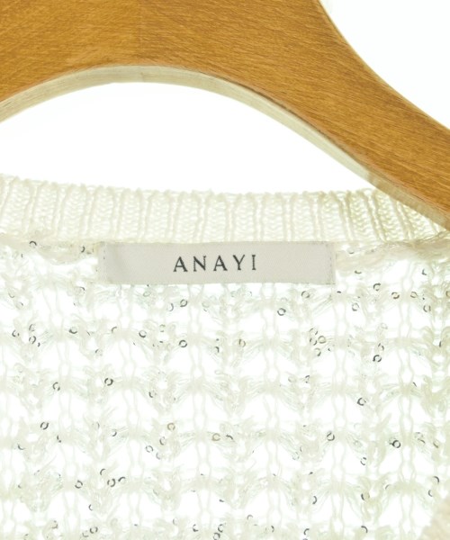 ANAYI（アナイ）カーディガン 白 サイズ:36(S位) レディース/2200726405044