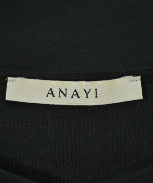 ANAYI（アナイ）Tシャツ・カットソー 黒 サイズ:36(S位) レディース/2200720315356