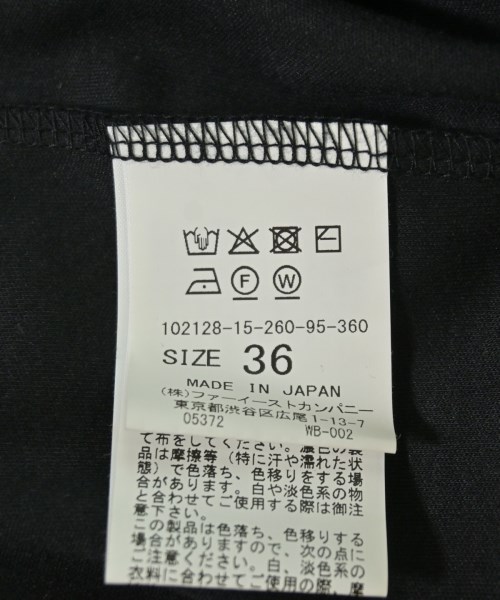 ANAYI（アナイ）Tシャツ・カットソー 黒 サイズ:36(S位) レディース/2200720315356