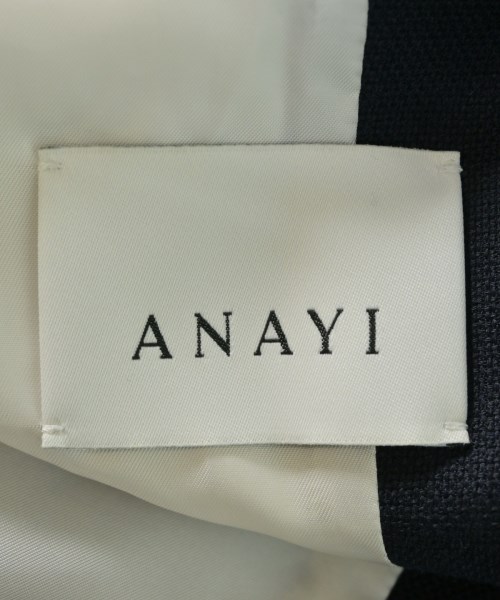ANAYI（アナイ）テーラードジャケット 紺 サイズ:34(XS位) レディース/2200719040023