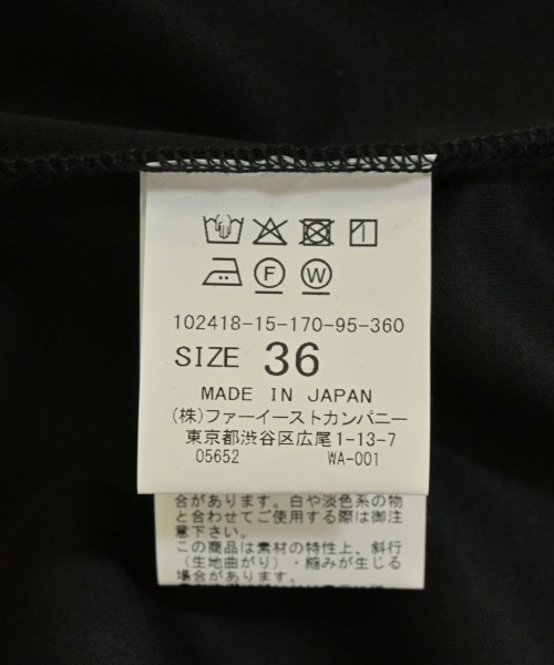 ANAYI（アナイ）Tシャツ・カットソー 黒 サイズ:36(S位) レディース/2200721004082