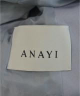 ANAYI（アナイ）ノーカラージャケット 青 サイズ:38(M位) レディース/2200721267036