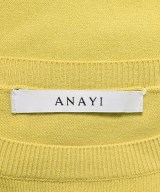 ANAYI（アナイ）ニット・セーター 黄 サイズ:38(M位) レディース/2200686171119