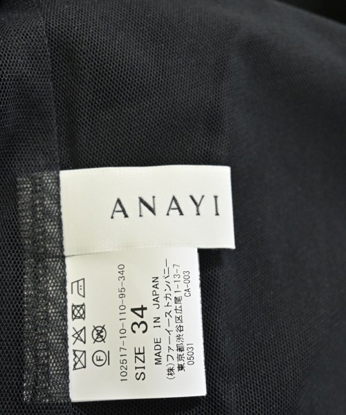 ANAYI（アナイ）その他 黒 サイズ:34(XS位) レディース/2200688770075