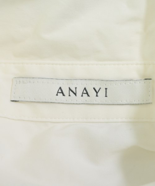 ANAYI（アナイ）カジュアルシャツ 白 サイズ:36(S位) レディース/2200687345014