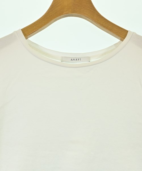ANAYI（アナイ）Tシャツ・カットソー 白 サイズ:38(M位) レディース/2200692541012
