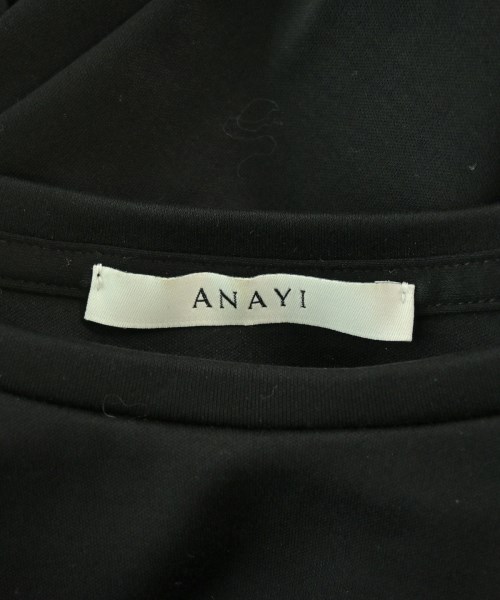 ANAYI（アナイ）Tシャツ・カットソー 黒 サイズ:38(M位) レディース/2200692541029
