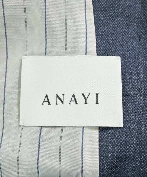 ANAYI（アナイ）テーラードジャケット 紺 サイズ:36(S位) レディース/2200692949177