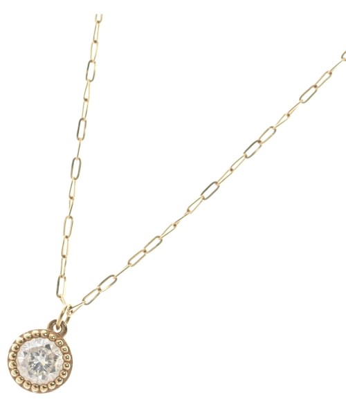 agete(アガット)ネックレス ゴールド サイズ:-/2200623650035