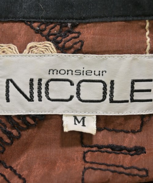 monsieur NICOLE（ムッシュニコル）カジュアルシャツ 茶 サイズ:M メンズ/2200709891024