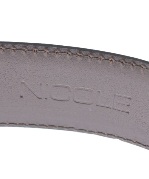 NICOLE（ニコル）ベルト 茶 サイズ:- メンズ/2200733668043