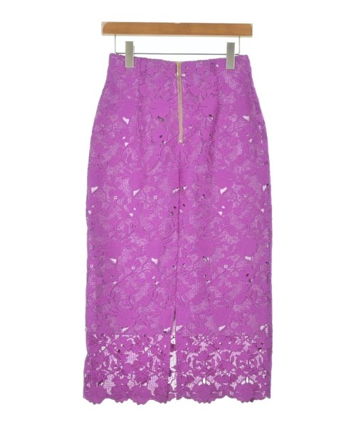 Nolley's（ノーリーズ）ロング・マキシ丈スカート 紫 サイズ:36(S位) レディース/2200620204033