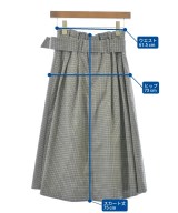 Nolley's（ノーリーズ）ロング・マキシ丈スカート グレー サイズ:36(S位) レディース/2200622488073