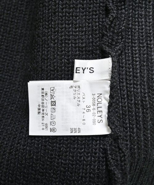 Nolley's（ノーリーズ）ワンピース 黒 サイズ:36(S位) レディース/2200632573066