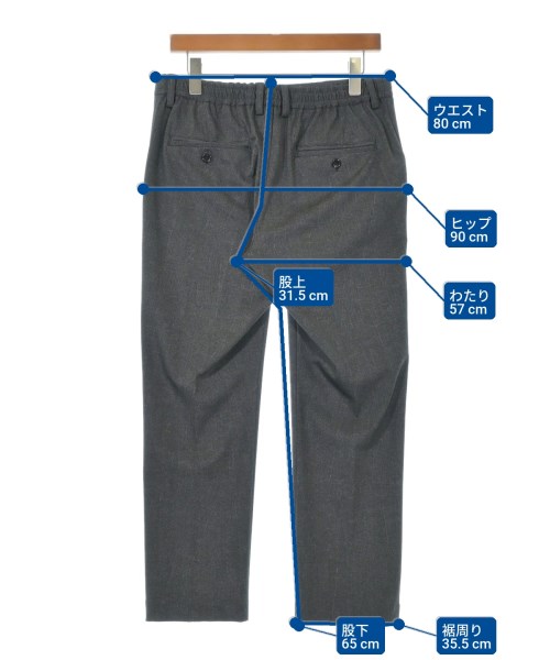 Nolley's（ノーリーズ）スラックス グレー サイズ:L メンズ/2200629448018