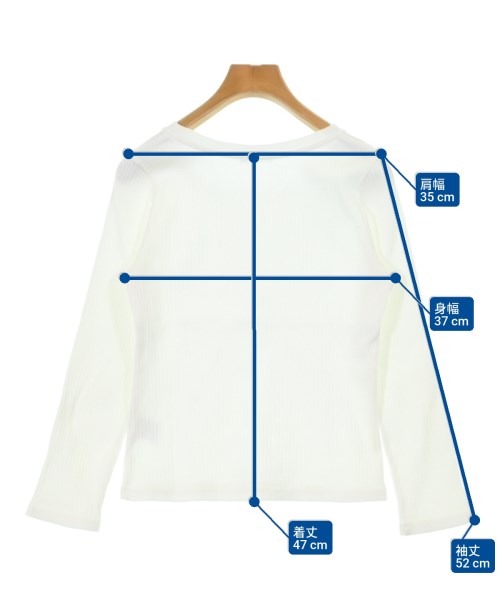 Nolley's（ノーリーズ）Tシャツ・カットソー 白 サイズ:38(M位) レディース/2200634123016