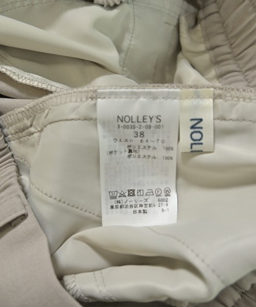 Nolley's（ノーリーズ）スラックス ベージュ サイズ:38(M位) レディース/2200625006052