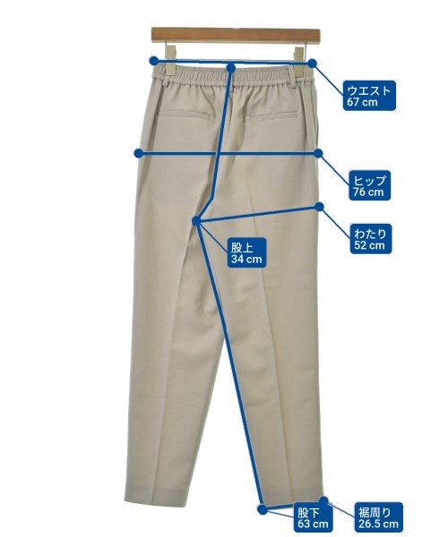 Nolley's（ノーリーズ）スラックス ベージュ サイズ:38(M位) レディース/2200625006052