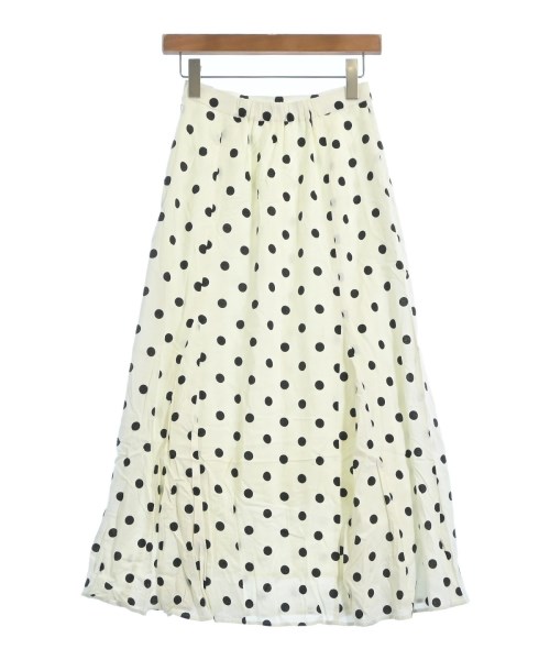 Nolley's（ノーリーズ）ロング・マキシ丈スカート 白 サイズ:36(S位) レディース/2200620390026