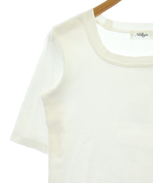 Nolley's（ノーリーズ）Tシャツ・カットソー 白 サイズ:F レディース/2200621877076