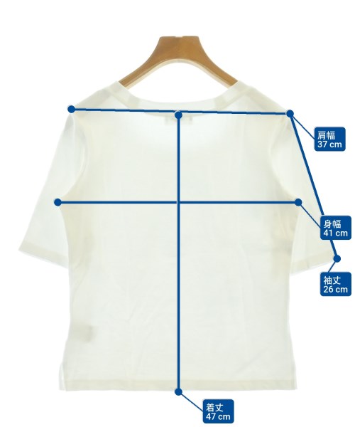 Nolley's（ノーリーズ）Tシャツ・カットソー 白 サイズ:F レディース/2200621877076