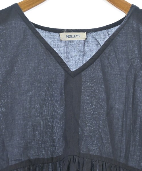 Nolley's（ノーリーズ）ブラウス 紺 サイズ:F レディース/2200631837060