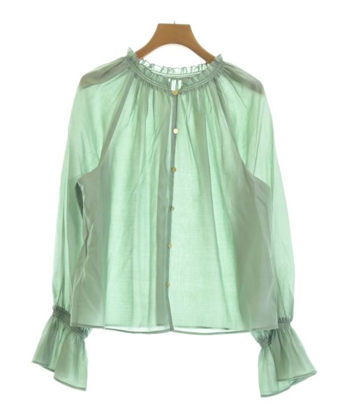 Nolley's(ノーリーズ)ブラウス 緑 サイズ:38(M位)/2200637847032
