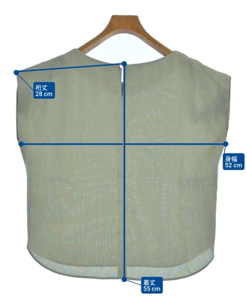 Nolley's（ノーリーズ）ブラウス 緑 サイズ:38(M位) レディース/2200629409095